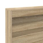 vidaXL Tête de lit de rangement Chêne sonoma 75 cm Bois d'ingénierie