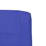 vidaXL Chaises de camping pliables 2 Pièces Bleu