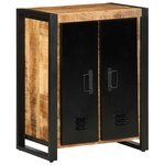 vidaXL Buffet 55x35x70 cm bois de manguier brut massif