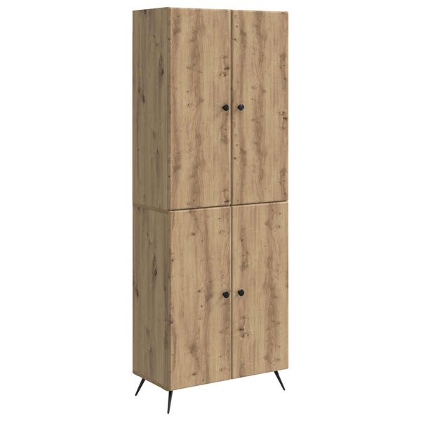 vidaXL Ensemble de Meubles 2 Pièces Chêne artisanal Bois d'ingénierie