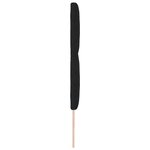 Tête de lit LED vidaXL Design blocs de diamant Noir 200 cm Tissu