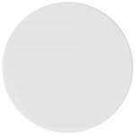 vidaXL Meuble d'appoint 2 Pièces Blanc Brillant Ø40 x 50 cm