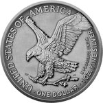 Pièce de monnaie en Argent 1 Dollar g 31.1 (1 oz) Millésime 2026 AMERICAN INDEPENDENCE
