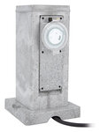 Borne jardin IP44 2x 16A + Programmateur câble H07RN-F 3G1 5mm²  5 mètres - ZENITECH