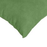 vidaXL Coussins de canapé 2 Pièces Vert clair 80 x 40 cm