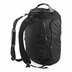 Sac de voyage - sac de sport transformable sac à dos - qx550 - noir - 30 litres