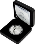 Pièce de monnaie en argent 1 dollar g 31.1 (1 oz) millésime 2023 nikola tesla niagara falls