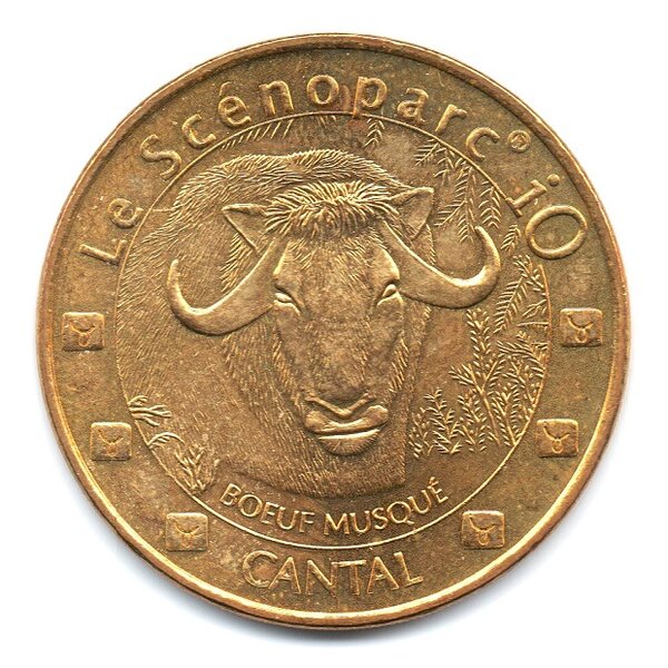 Mini médaille Monnaie de Paris 2007 - Scénoparc Io