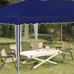 vidaXL Tente de fête pop-up 575 x 290 x 245 cm Bleu