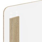 vidaXL Tête de lit Chêne Sonoma 90 cm Bois d'ingénierie