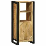 vidaXL Cabinet de Salle de Bain Marron Bois de manguier massif