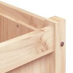 vidaXL Jardinière 180x50x50 cm bois de pin massif
