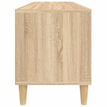 vidaXL Meuble TV chêne sonoma 100x34 5x44 5 cm bois d'ingénierie