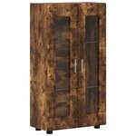 vidaXL Buffet Chêne fumé 55 5 x 29 x 100 cm Bois d'ingénierie