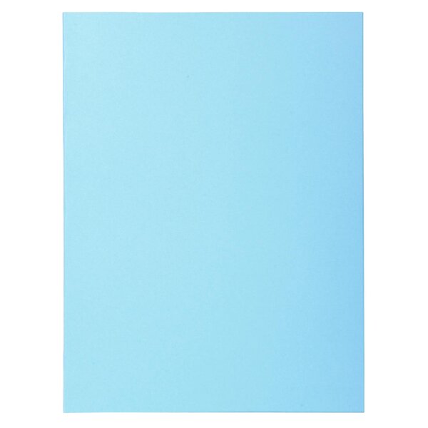Paquet 100 Chemises Super 210 - 24x32cm - Bleu Clair - X 5 - Exacompta