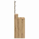 vidaXL Coiffeuse Bois Ancien 80 x 41 x 144 5 cm Bois d'ingénierie