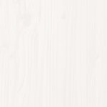 vidaXL Tabourets de bar lot de 2 blanc 40x48 5x115 5cm bois massif pin