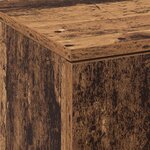 vidaXL Haut Armoire Bois ancien 70 x 33 5 x 180 cm Bois d'ingénierie