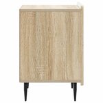 vidaXL Cabinet de chevet 2 Pièces Chêne Sonoma 43 x 34 5 x 52 cm
