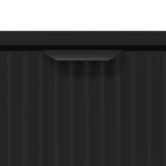 vidaXL Table basse Noir 90 x 49 x 46 cm Bois d'ingénierie