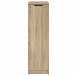 vidaXL Armoire à chaussures Chêne Sonoma 30x35x100cm Bois d'ingénierie