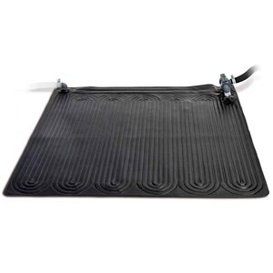 Intex Tapis solaire chauffant PVC 1 2x1 2 m Noir 28685