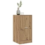 vidaXL Armoire d'apothicaire chêne artisanal bois d'ingénierie