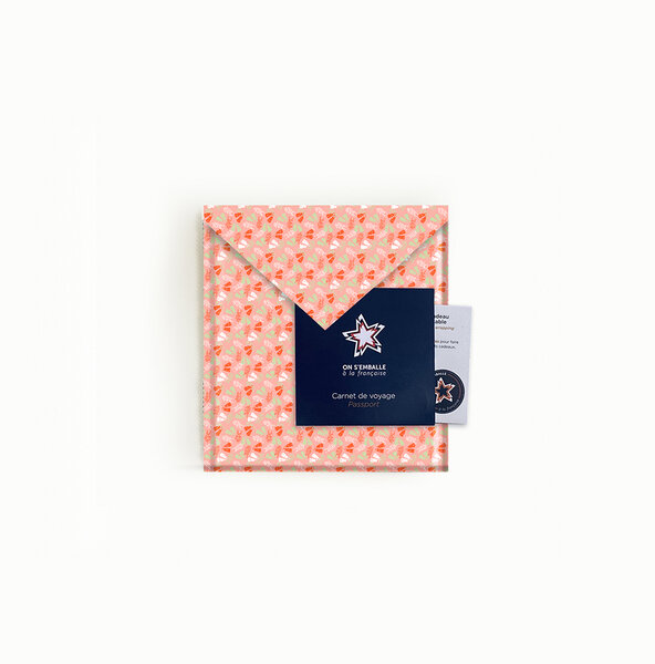 KIT Pochette cadeau réutilisable S Orange Hendaye