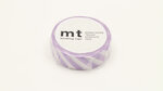 Masking tape mt rayures lilas - stripe lilac