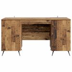 vidaXL Bureau Bois ancien 142 5 x 50 x 75 cm Bois d'ingénierie