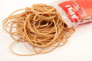 Bracelets Caoutchouc 100X2 100Gr.