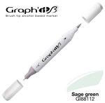 Marqueur manga à l'alcool Graph'it Brush 8112 Sage green