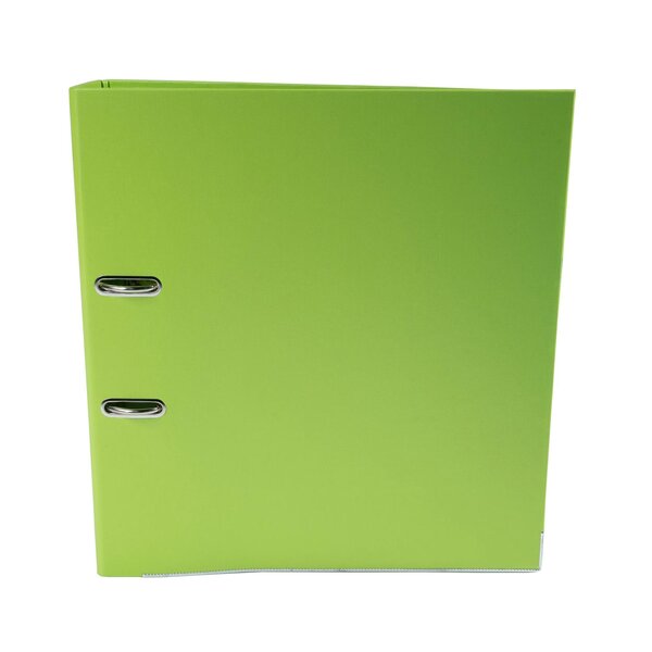 Classeur À Levier Prem'touch Intérieur Et Extérieur En Polypropylène - Dos 80mm - A4 Maxi - Vert Anis - X 10 - Exacompta