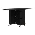 vidaXL Table à dîner 2 Pièces 140 x 80 x 77 cm Bois d'ingénierie