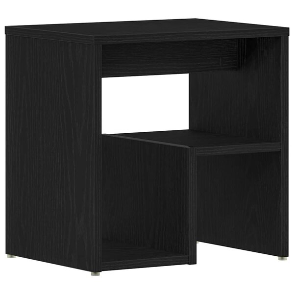vidaXL Cabinet de chevet Chêne noir 40 x 30 x 40 cm Bois d'ingénierie