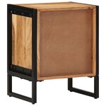 vidaXL Table de Chevet 40x30x50 cm Bois Massif Acacia