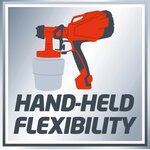 Einhell pistolet à peinture électrique tc-sy 500 p 500 w