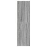 vidaXL Armoire apothicaire sonoma gris 40x41x144 5cm bois d'ingénierie