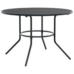 vidaXL Ensemble de chaises de jardin empilables 7 Pièces anthracite