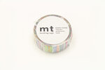 Masking tape mt multi lignes pastel - multi border pastel