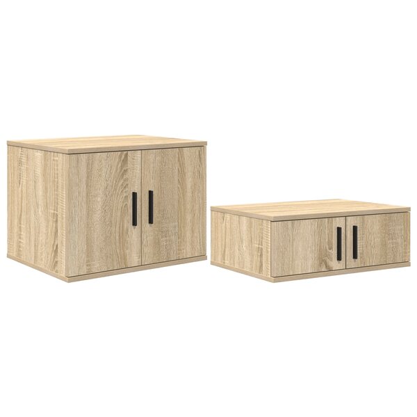 Armoire de rangement vidaXL Chêne Sonoma 118x41x40 cm en bois reconstitué