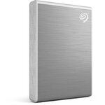 SEAGATE - SSD Externe - One Touch - 500Go - NVMe - USB-C - Gris (STKG500401)
