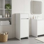 vidaXL Armoire de salle de bain Blanc 35 x 36 5 x 85 cm