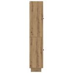 vidaXL Ensemble de Meubles 2 Pièces Chêne artisanal 66 x 34 5 x 90 cm