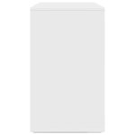 vidaXL Buffet Blanc 120 x 41 x 75 cm Bois d'ingénierie
