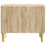 vidaXL Table basse Chêne Sonoma 50 x 49 x 40 cm Bois d'ingénierie