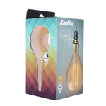 Ampoule led déco goutte giant (xxl) au verre ambré  culot e27  8w cons. (60w eq.)  800 lumens  lumière blanc chaud