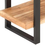 vidaXL Bibliothèque à 4 niveaux 120x40x180 cm Bois d'acacia massif