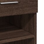 vidaXL Buffet chêne marron 80x42 5x93 cm bois d'ingénierie