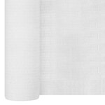 vidaXL Filet brise-vue Blanc 2x50 m PEHD 75 g/m²